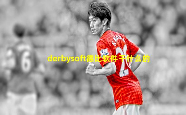 derbysoft德比软件干什么的