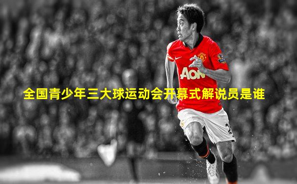 全国青少年三大球运动会开幕式解说员是谁