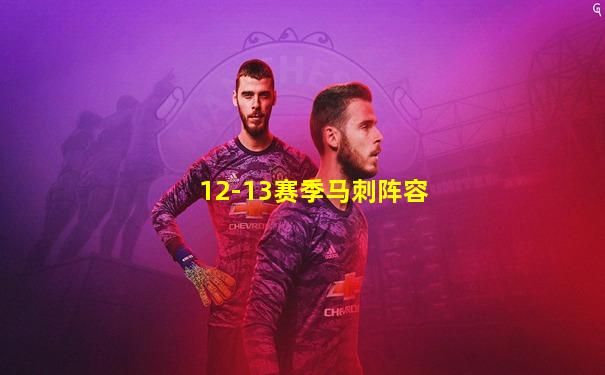 12-13赛季马刺阵容