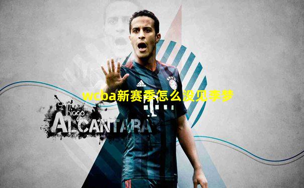 wcba新赛季怎么没见李梦