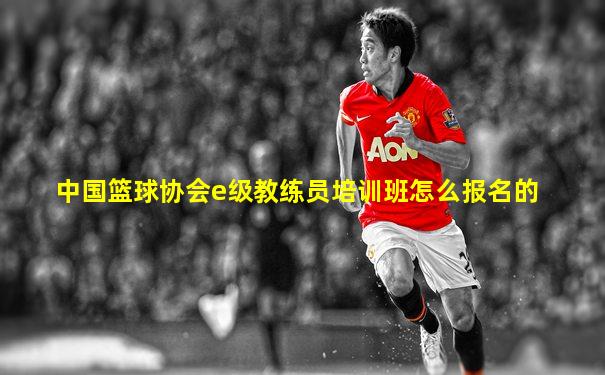 中国篮球协会e级教练员培训班怎么报名的