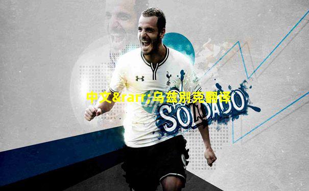 中文→乌兹别克翻译
