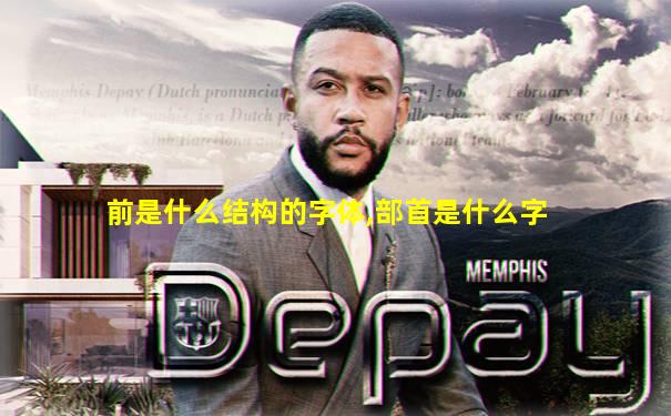 前是什么结构的字体,部首是什么字