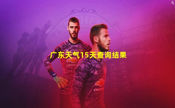 广东天气15天查询结果